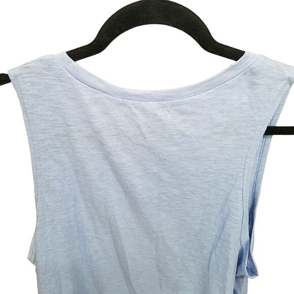Penelope Rose Womens Sz 1X Blue Solid Sleeveless Tank Top - Picture 5 of 9